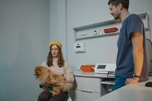 Похід до ветеринара для собак.